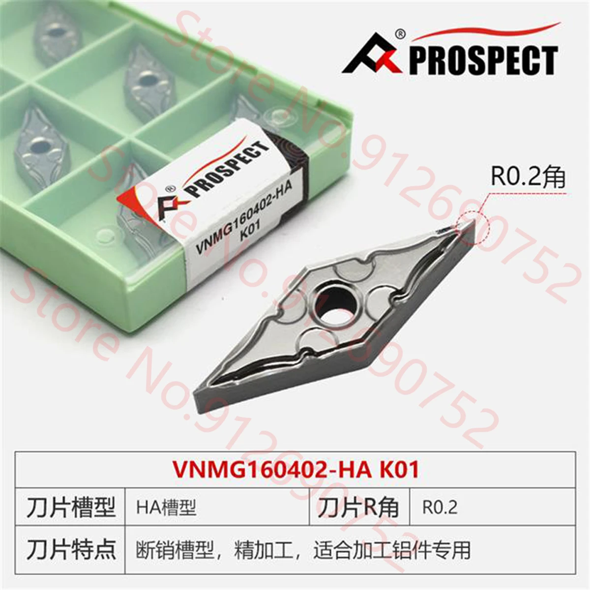 PROSPECT VNMG160404-NF MS P6205 P6205T VNMG160402-HA K01 VNMG160408 P3135 VNMG160412 P3135 Carbide Insert VNMG Inserts
PROSPECT VNMG160404-NF MS P6205 P6205T VNMG160402-HA K01 VNMG160408 P3135 VNMG160412 P3135 Carbide Insert VNMG Inserts