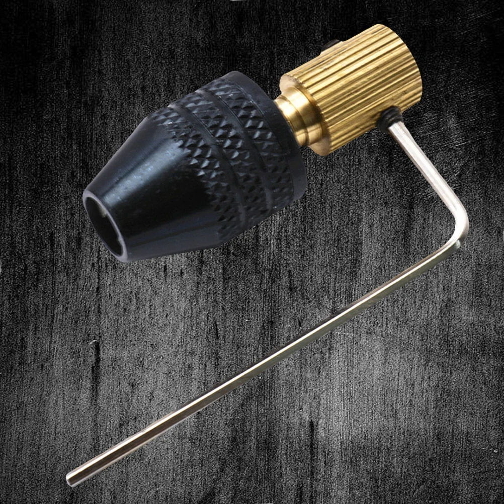 Keyless Black Aluminium Alloy Mini 3-Jaw Drill Chuck Drilling Adapter Converter Self Tight Small Clip Adaptor Drill Bits Con
Keyless Black Aluminium Alloy Mini 3-Jaw Drill Chuck Drilling Adapter Converter Self Tight Small Clip Adaptor Drill Bits Con