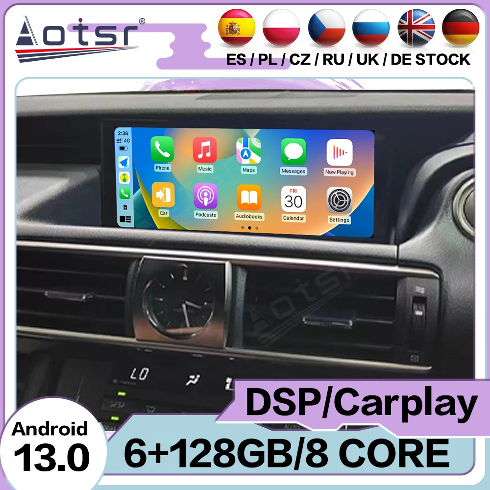Автомобильный мультимедийный плеер Android 13 для Lexus IS 2013, 2014, 2015, 2016, 2017, GPS-навигация, автомобильное радио, стерео, головное устройство Carplay
Автомобильный мультимедийный плеер Android 13 для Lexus IS 2013, 2014, 2015, 2016, 2017, GPS-навигация, автомобильное радио, стерео, головное устройство Carplay