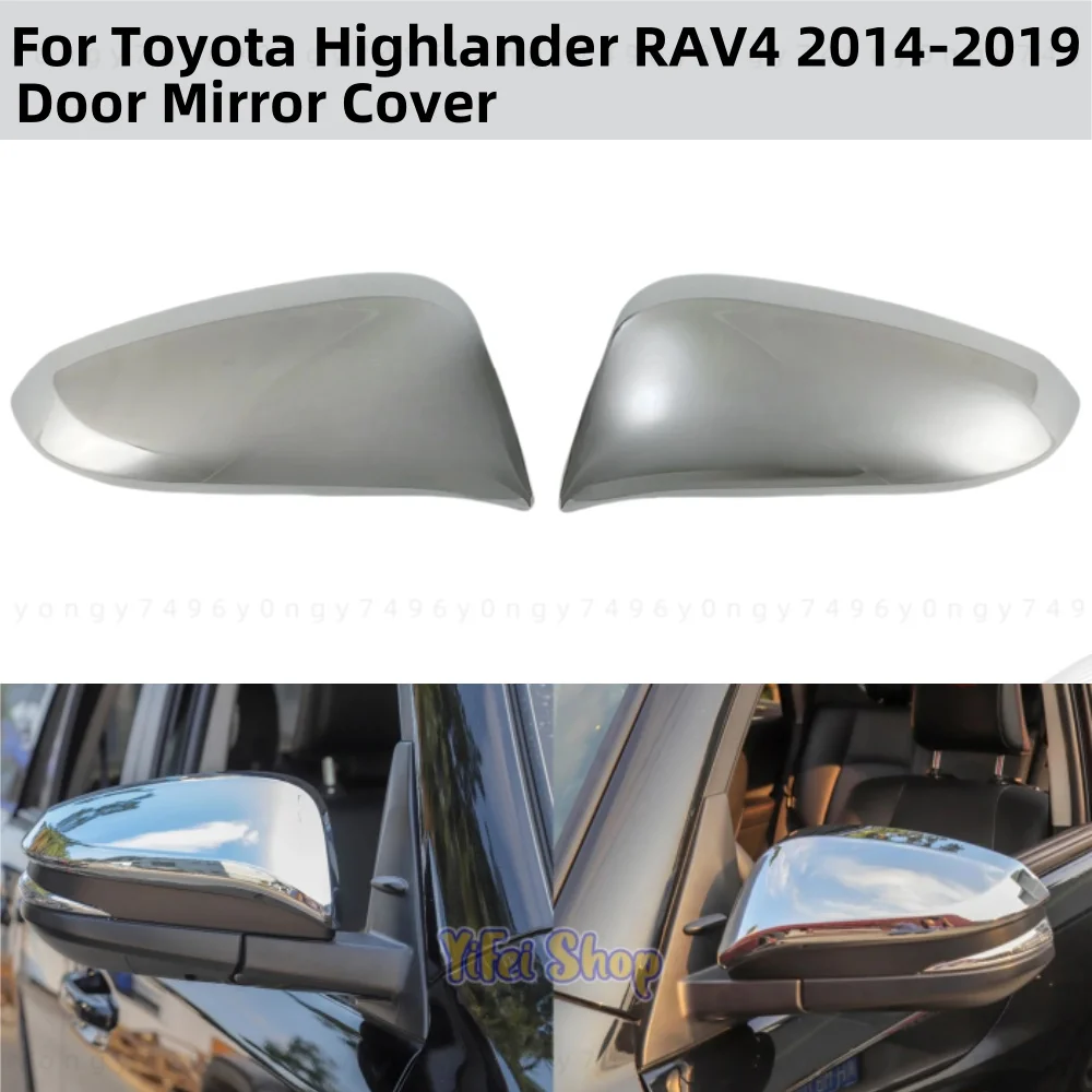 2014 2015 2018 For Toyota RAV4 Highlander Harrier Car Rearview Accessories Plated Carbon Door Mirror Cover Trim 
2014 2015 2018 For Toyota RAV4 Highlander Harrier Car Rearview Accessories Plated Carbon Door Mirror Cover Trim