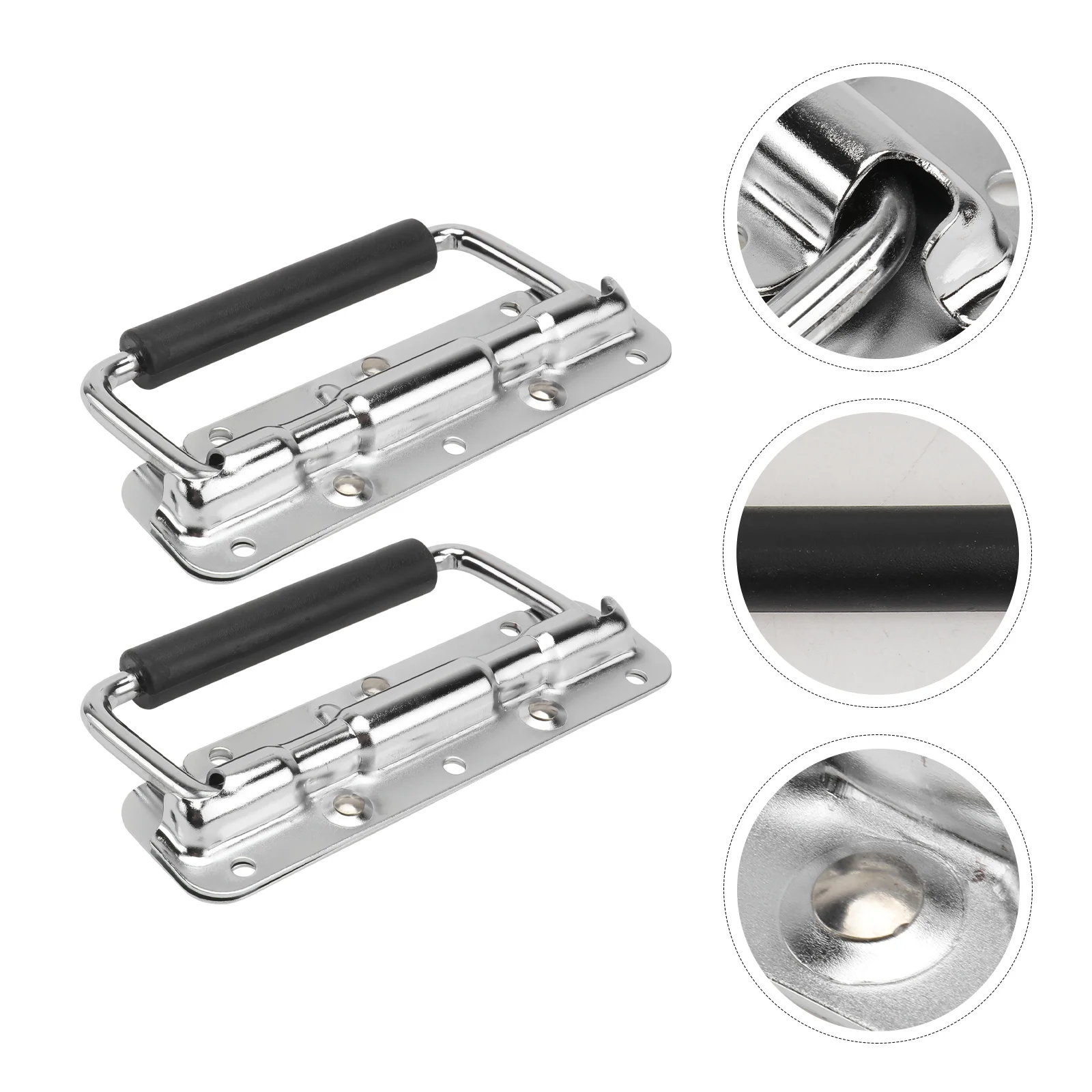2 Pcs Flight Case Handle Shell-free Handles Aluminum Folding Iron Instrument Storage Accessories Tool Knobs
2 Pcs Flight Case Handle Shell-free Handles Aluminum Folding Iron Instrument Storage Accessories Tool Knobs