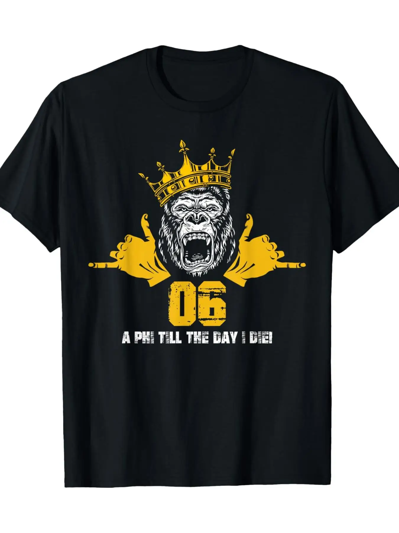 LocalAlpha African 1906 Fraternity Ape Crown Graphic Tee
LocalAlpha African 1906 Fraternity Ape Crown Graphic Tee