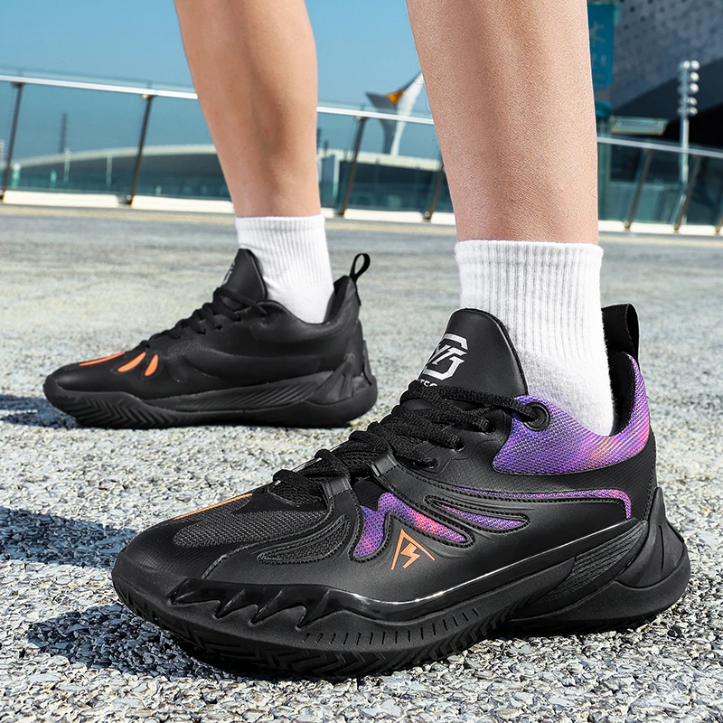 Teenagers Basketball Sports Shoes High Top Ankle Support Wear Resistant Rubber Sole BreathableComfortableStreet AthleticSneakers
Teenagers Basketball Sports Shoes High Top Ankle Support Wear Resistant Rubber Sole BreathableComfortableStreet AthleticSneakers