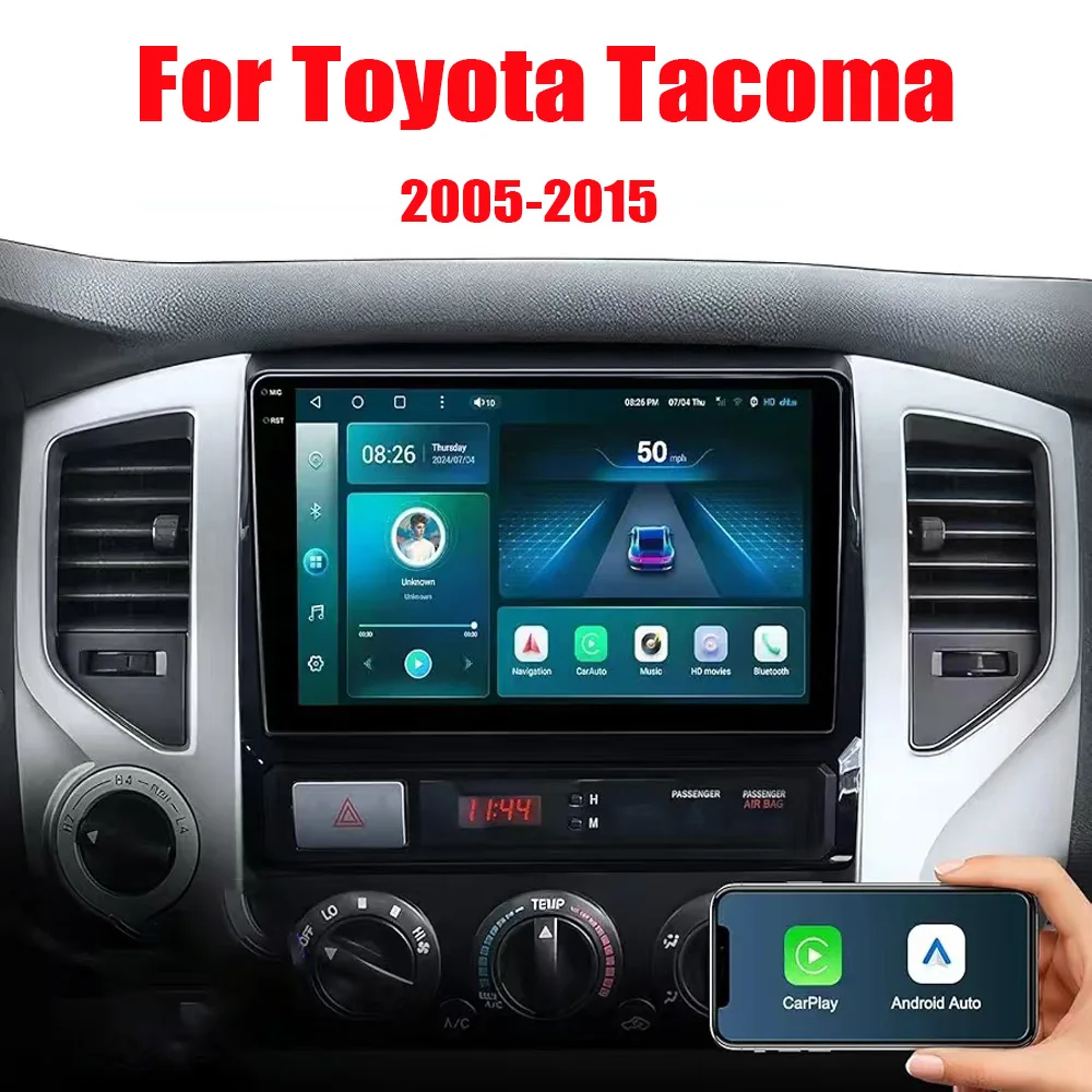 9" 4+64GB For Toyota Tacoma2005-2015 Car Stereo Radio Apple Carplay Android Auto Head Unit FM BT GPS
9" 4+64GB For Toyota Tacoma2005-2015 Car Stereo Radio Apple Carplay Android Auto Head Unit FM BT GPS
