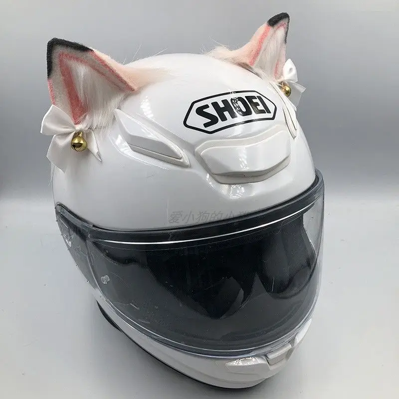 Decorative canine ear motorcycle skiing helmet universal accessory for both men and women riders, containing internal support.
Decorative canine ear motorcycle skiing helmet universal accessory for both men and women riders, containing internal support.