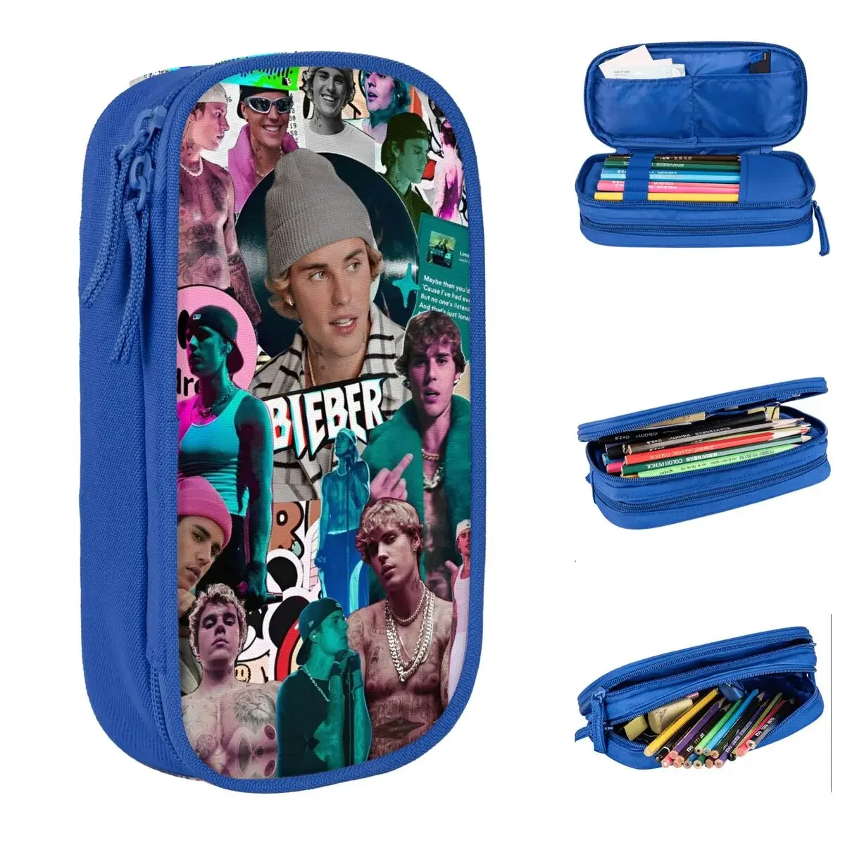 Justins Biebers Hiphop Pencil Cases Music Pencil Box Pen Holder for Student Large Storage Bags Students School Gifts Stationery
Justins Biebers Hiphop Pencil Cases Music Pencil Box Pen Holder for Student Large Storage Bags Students School Gifts Stationery