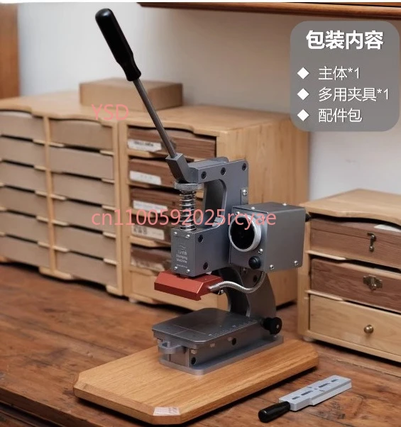 Digital Hot Foil Stamping Press Machine for Leather Tags Pencils Paper Cards Gold Foil Printing and Logo Embossing
Digital Hot Foil Stamping Press Machine for Leather Tags Pencils Paper Cards Gold Foil Printing and Logo Embossing