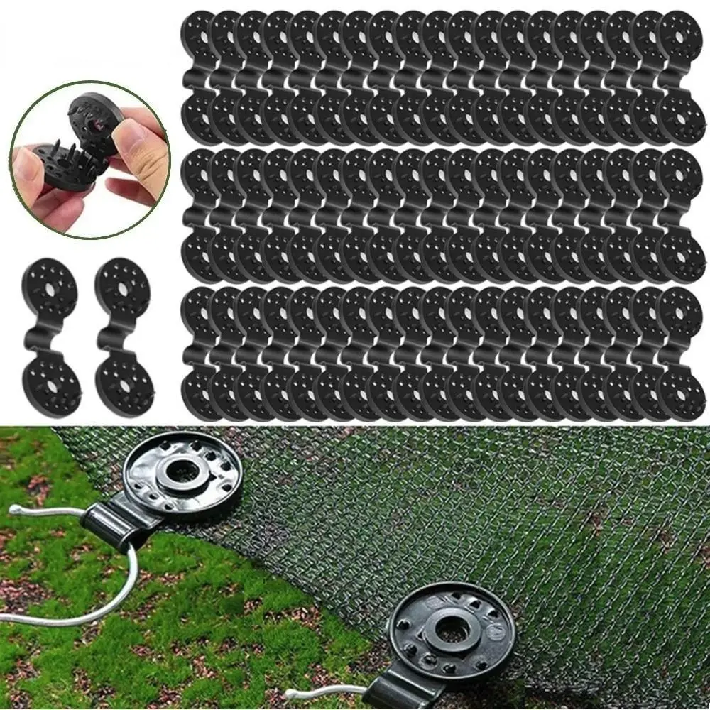 100pcs Plastic Sunshade Net Fixing Clip Special Removable Sunshade Network Card Clip Reusable Black Hook Clip Outdoor
100pcs Plastic Sunshade Net Fixing Clip Special Removable Sunshade Network Card Clip Reusable Black Hook Clip Outdoor