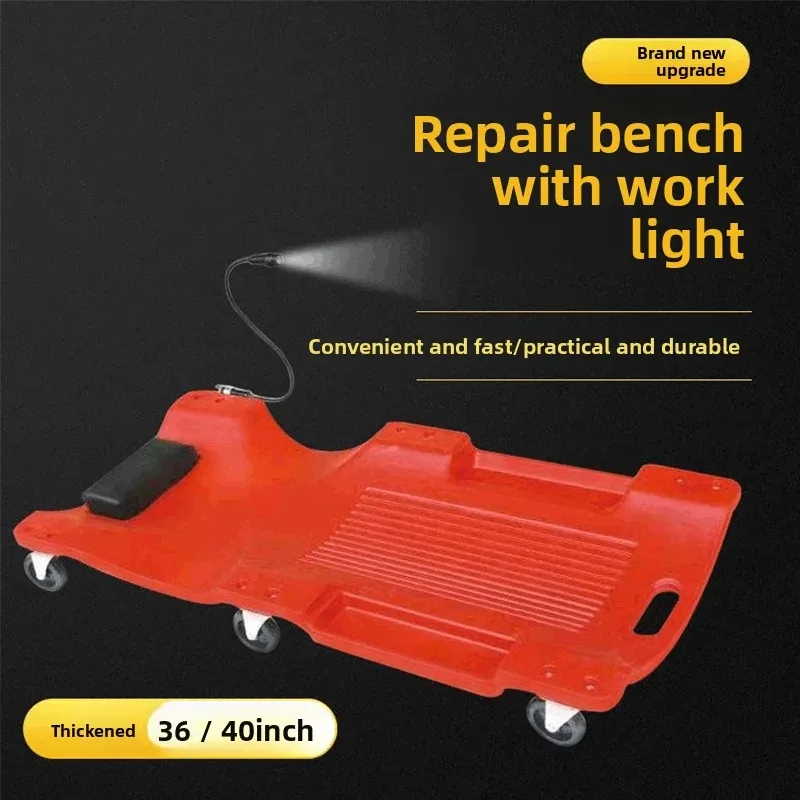 Heavy Duty Car Repair Rollout Lying Board Portable Chassis 40 Inch Sleep Pad Automotive Tool Recovery Lift Car Repair Flatbed
Heavy Duty Car Repair Rollout Lying Board Portable Chassis 40 Inch Sleep Pad Automotive Tool Recovery Lift Car Repair Flatbed