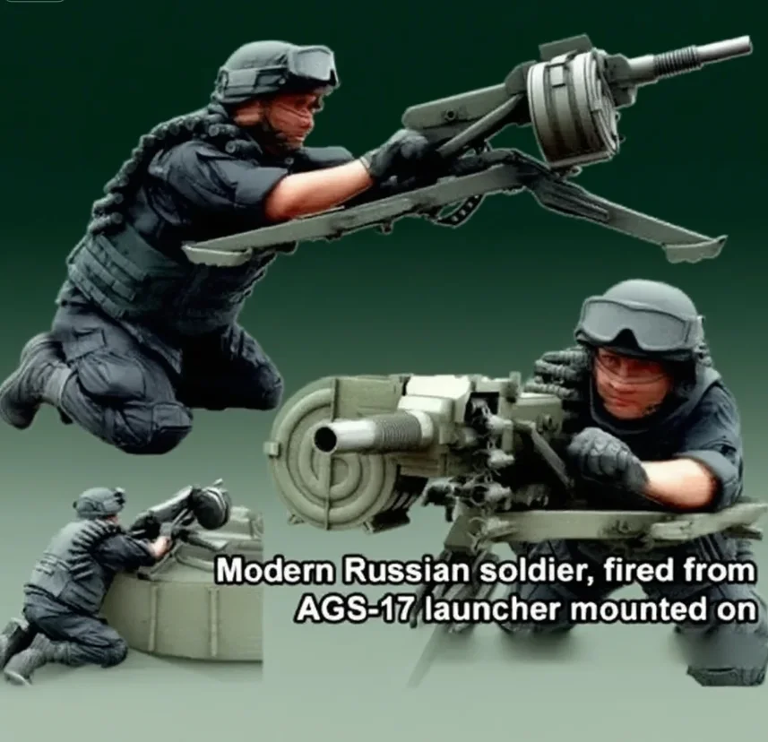 1/35 наборы моделей солдата из смолы, фигурка бесцветная и самособранная (1 человек + эмитер) A-2121
1/35 наборы моделей солдата из смолы, фигурка бесцветная и самособранная (1 человек + эмитер) A-2121