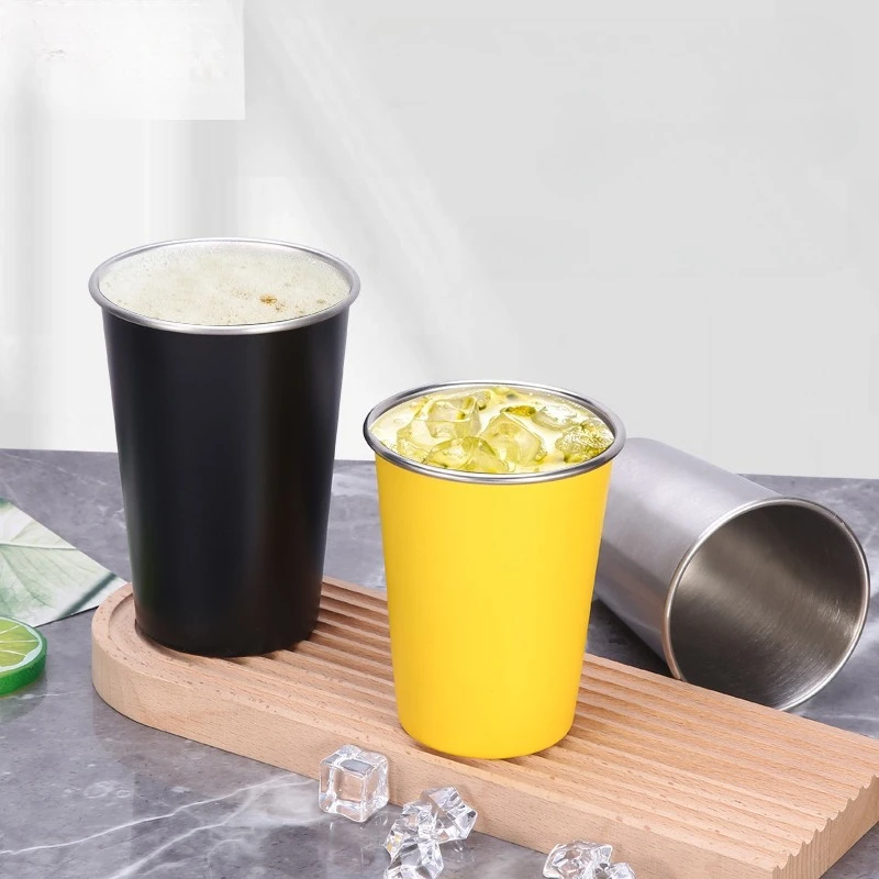 Single-layer 304 Stainless Steel Wine Cup Small Beer Bottle Summer Cold Drink Cups Outdoor Portable Water Bottle Drinkware
Single-layer 304 Stainless Steel Wine Cup Small Beer Bottle Summer Cold Drink Cups Outdoor Portable Water Bottle Drinkware