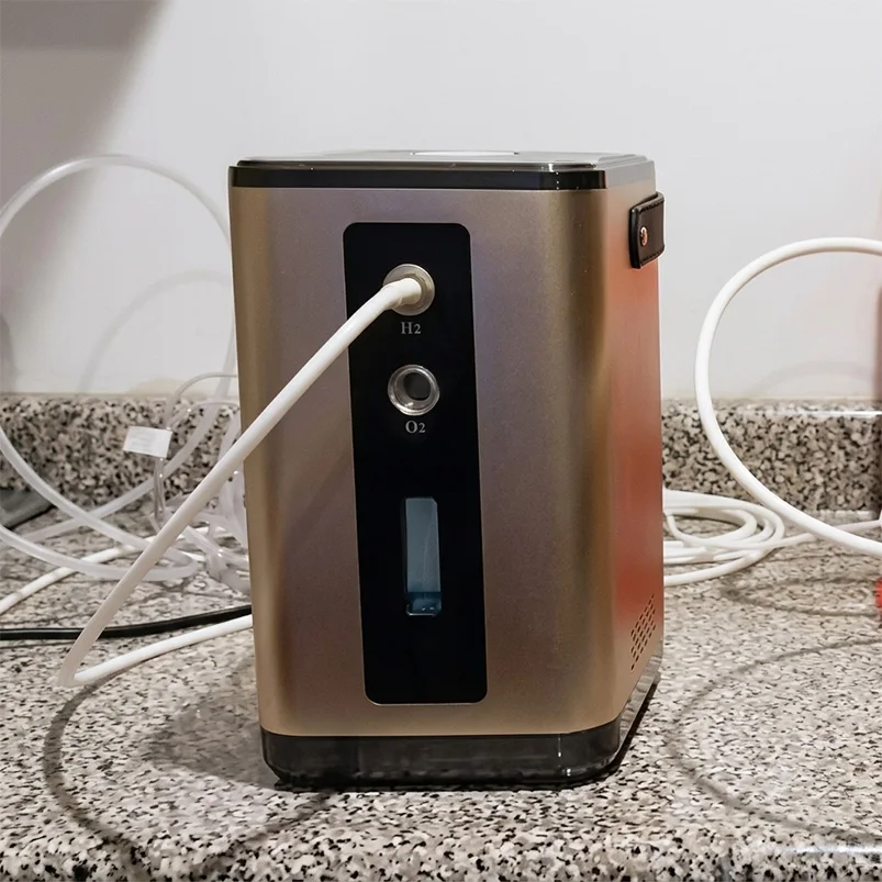 Suyzeko Hydrogen Water Generator 450ML Molecular Hydrogen Inhalation Machine H2 Inalador Home Care SPA Best Gifts
Suyzeko Hydrogen Water Generator 450ML Molecular Hydrogen Inhalation Machine H2 Inalador Home Care SPA Best Gifts