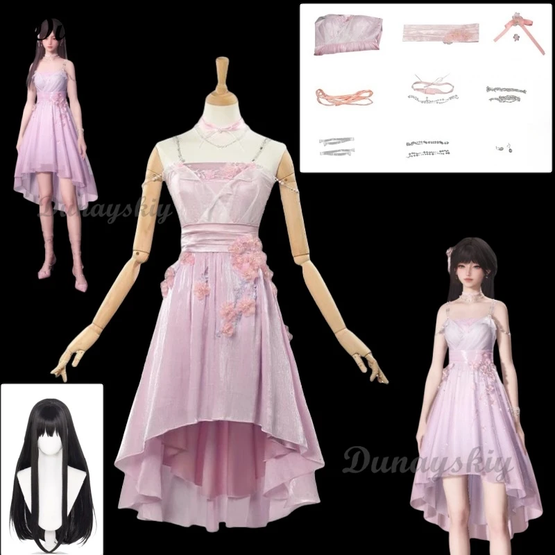 Game Love and Deepspace Flower Sea Hunter Pink Dress Princess Cosplay Costume Wig Skirt Accessories Set Outfits for Woman Girl
Game Love and Deepspace Flower Sea Hunter Pink Dress Princess Cosplay Costume Wig Skirt Accessories Set Outfits for Woman Girl