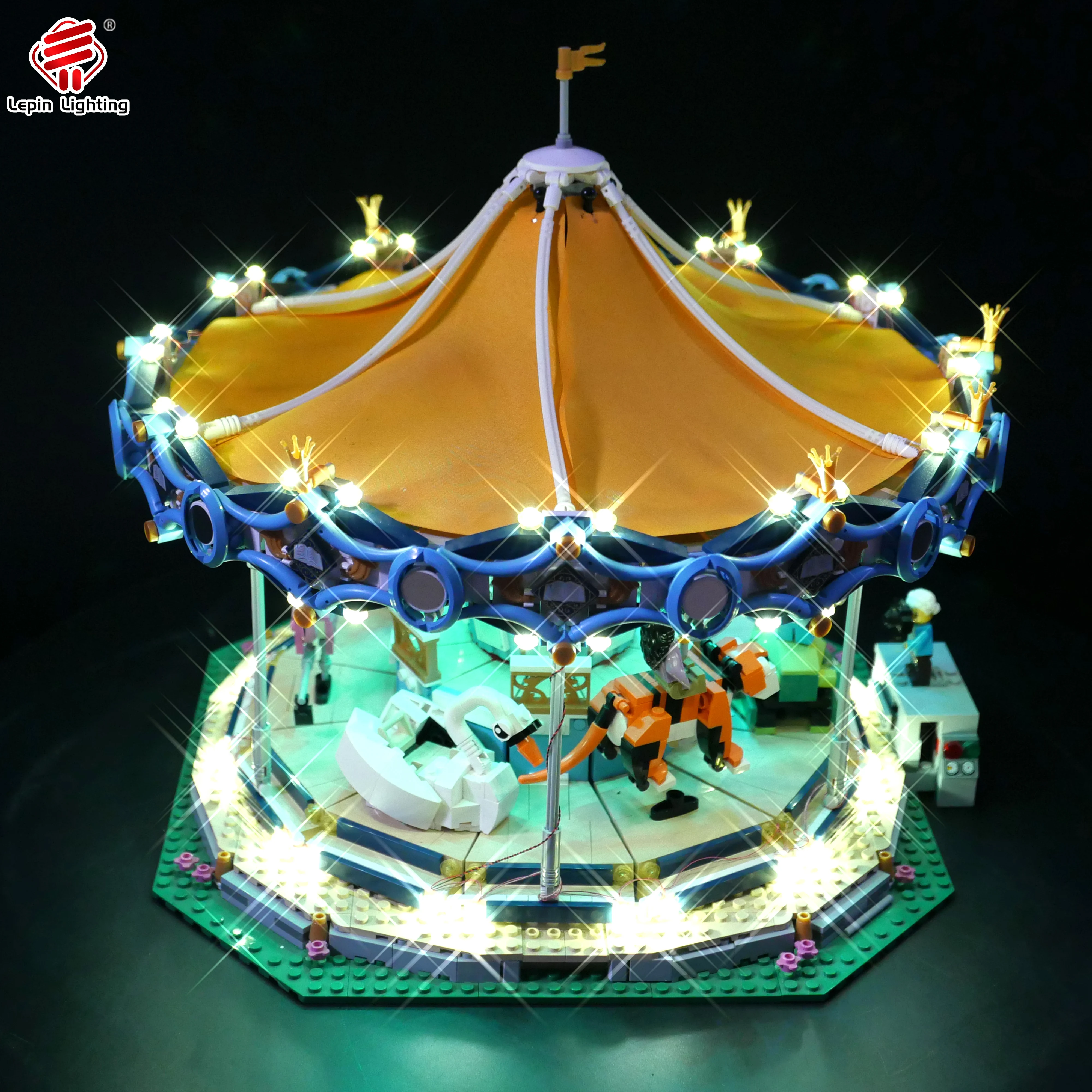 Комплект светодиодного освещения, совместимый с конструктором «Карусель» 10257, декоративный световой набор для демонстрации (только светильники)
Комплект светодиодного освещения, совместимый с конструктором «Карусель» 10257, декоративный световой набор для демонстрации (только светильники)