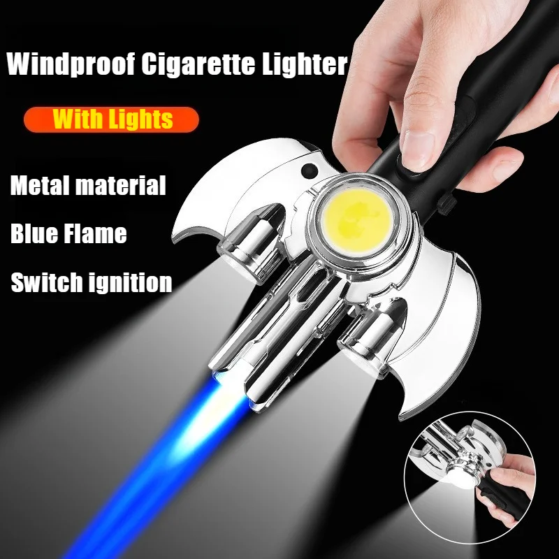 2025 New Cigar Ignifier High-fire Spurt Gun COB Lighting Windproof Direct Lighter Metal Cigarette Lighters & Smoking Accessories
2025 New Cigar Ignifier High-fire Spurt Gun COB Lighting Windproof Direct Lighter Metal Cigarette Lighters & Smoking Accessories