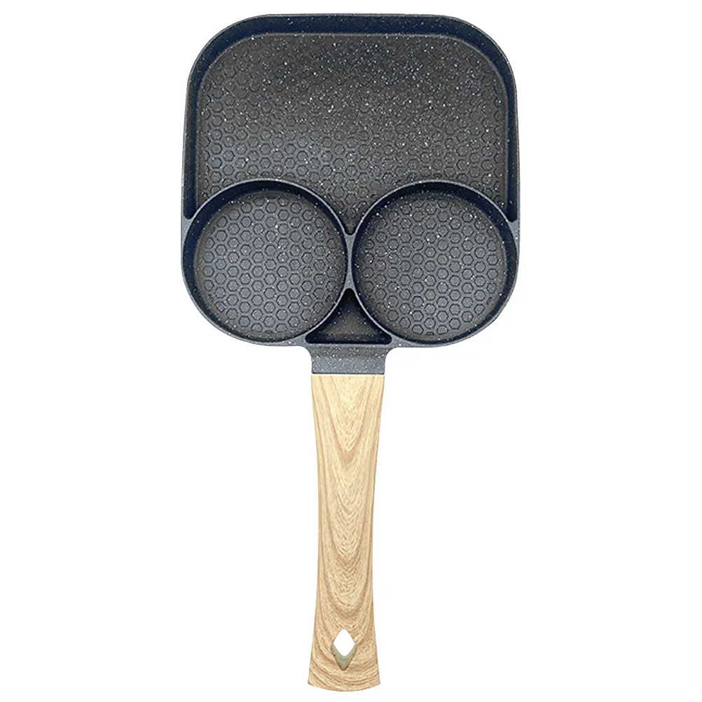 Aluminum 3-section Divided Frying Pan Non-stick Square Skillet Egg Pancake Breakfast Cooking Tool Energy Saving Heat Resistant
Aluminum 3-section Divided Frying Pan Non-stick Square Skillet Egg Pancake Breakfast Cooking Tool Energy Saving Heat Resistant