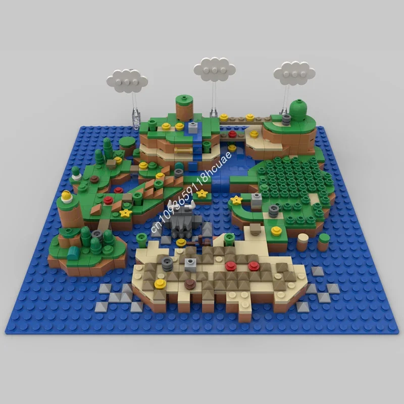 760 деталей MOC World - Карта динозавров, строительные блоки, подарок на Рождество, игрушки для тренировки физической координации, DIY, развивающие игрушки
760 деталей MOC World - Карта динозавров, строительные блоки, подарок на Рождество, игрушки для тренировки физической координации, DIY, развивающие игрушки