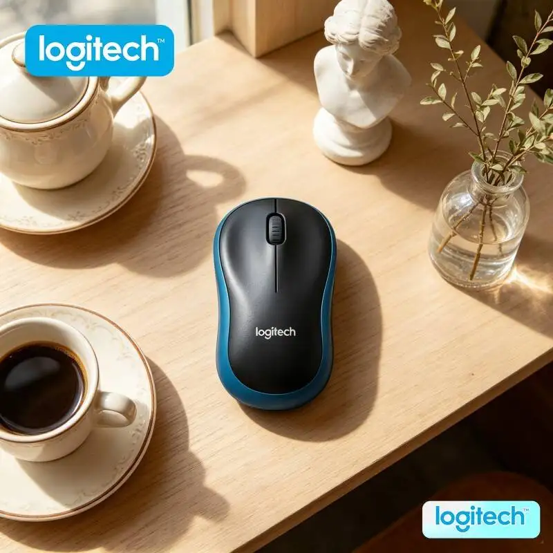 Logitech M185 Low-Power Consumption Mouse Auto-Sleep 3 Buttons Scroll 10m Range 12-Month Battery Life Desktop Laptop Tool
Logitech M185 Low-Power Consumption Mouse Auto-Sleep 3 Buttons Scroll 10m Range 12-Month Battery Life Desktop Laptop Tool