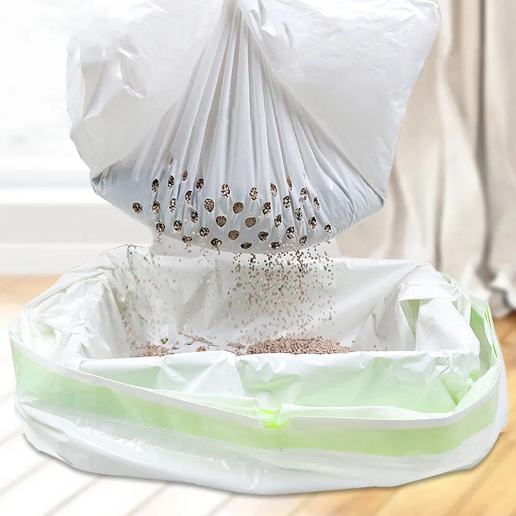 Premium Plastic Cat Litter Bags with Drawstring Handles for Easy Cleanup Thick Disposable Cat Litter Box Liners
Premium Plastic Cat Litter Bags with Drawstring Handles for Easy Cleanup Thick Disposable Cat Litter Box Liners