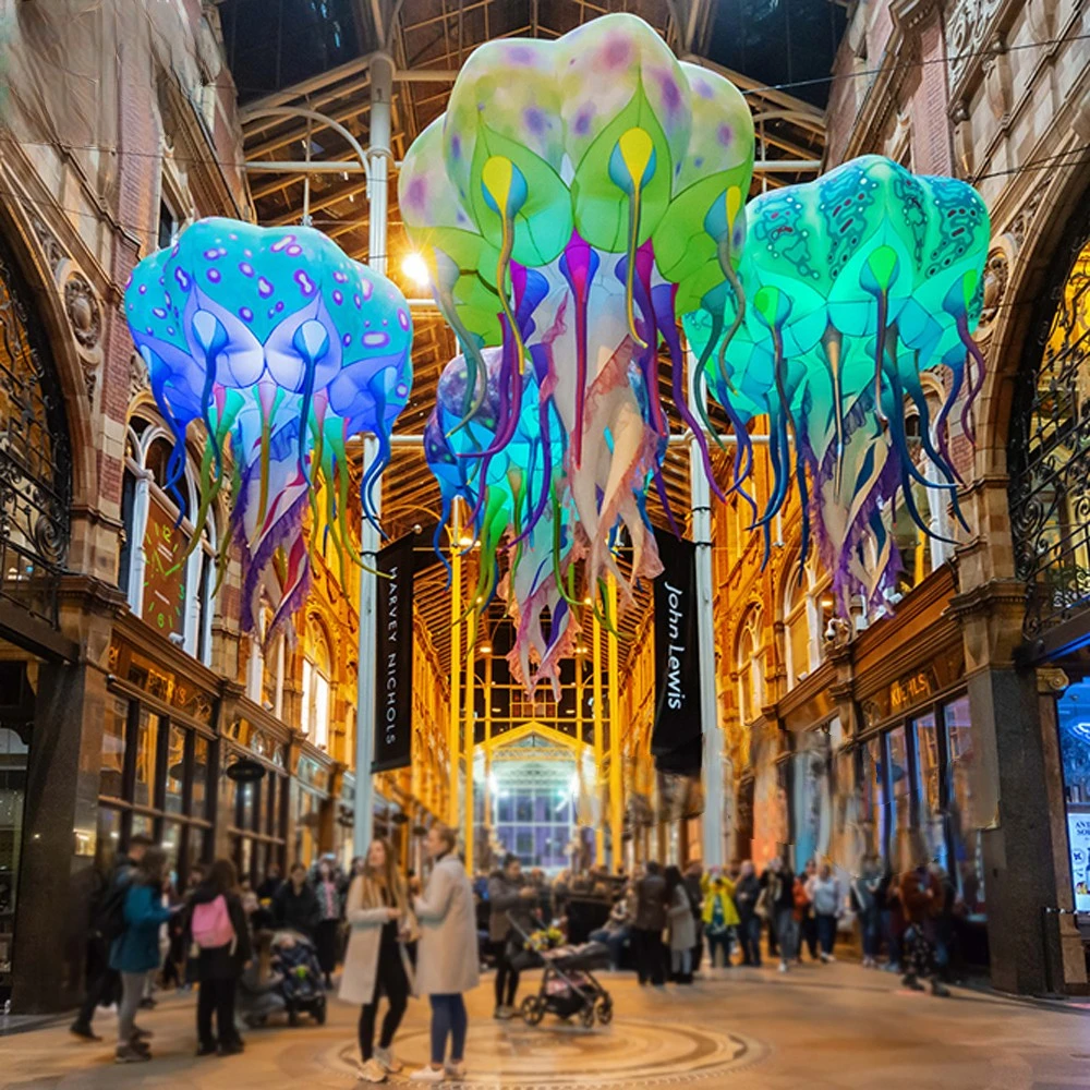 Decorations2024 Hanging PartyColorful Inflatable Led Jellyfish Balloon Stage Props Inflatable Jellyfish Lamp For Events Parade
Decorations2024 Hanging PartyColorful Inflatable Led Jellyfish Balloon Stage Props Inflatable Jellyfish Lamp For Events Parade