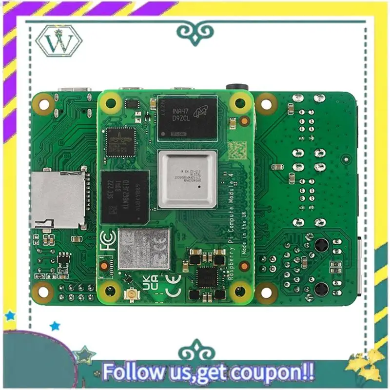 НОВЫЙ 1 комплект адаптерной платы CM4 к PI4B для модуля Raspberry Pie CM4 к адаптеру 4B 4-сторонний порт Ethernet USB2.0 RJ45
НОВЫЙ 1 комплект адаптерной платы CM4 к PI4B для модуля Raspberry Pie CM4 к адаптеру 4B 4-сторонний порт Ethernet USB2.0 RJ45