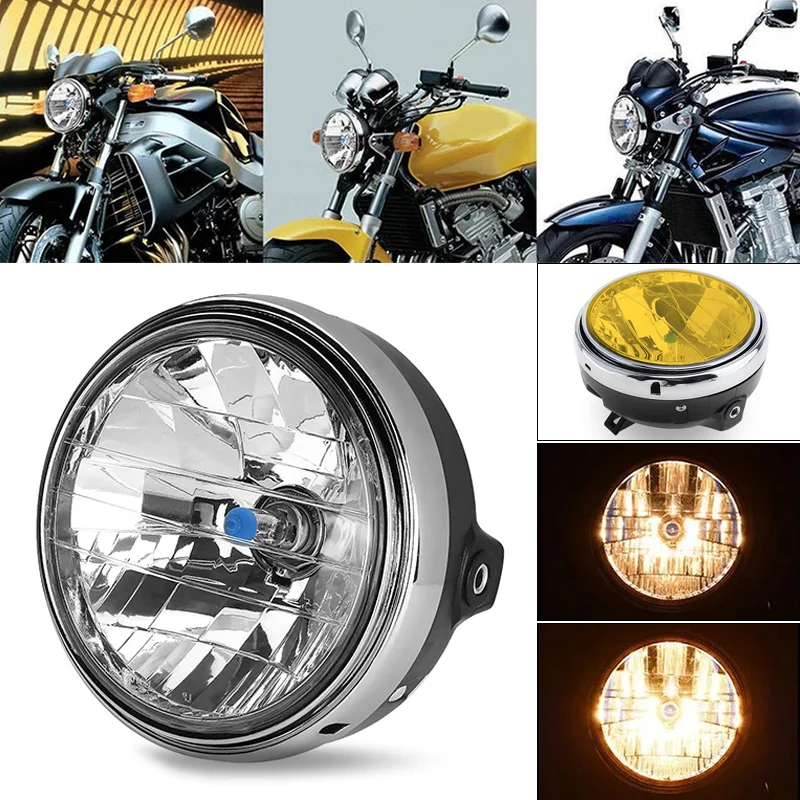 7 Inch LED Motorcycle Round Halogen Headlight IP66 Waterproof For Honda CB400 CB500 600 CB1300 CB900 CB1100 Motorcycle Headlam
7 Inch LED Motorcycle Round Halogen Headlight IP66 Waterproof For Honda CB400 CB500 600 CB1300 CB900 CB1100 Motorcycle Headlam
