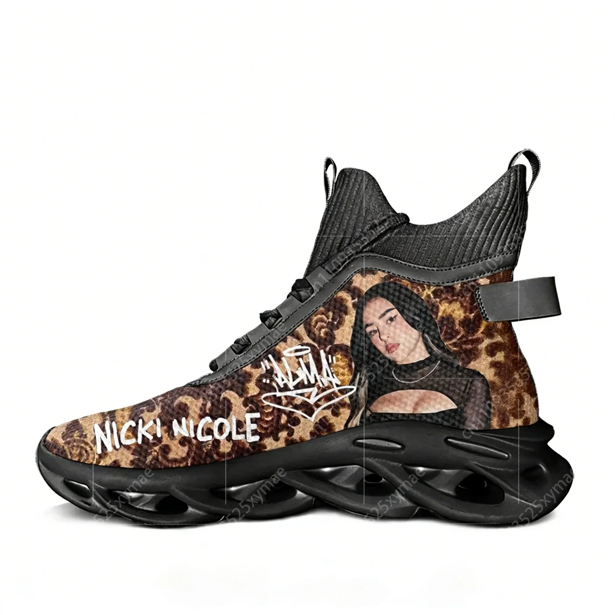 Nicki Nicole Hip hop rapper High Top Flats Sneakers Men Women Hiking Sneakers Travel Mountaineering Shoes Running Shoes
Nicki Nicole Hip hop rapper High Top Flats Sneakers Men Women Hiking Sneakers Travel Mountaineering Shoes Running Shoes