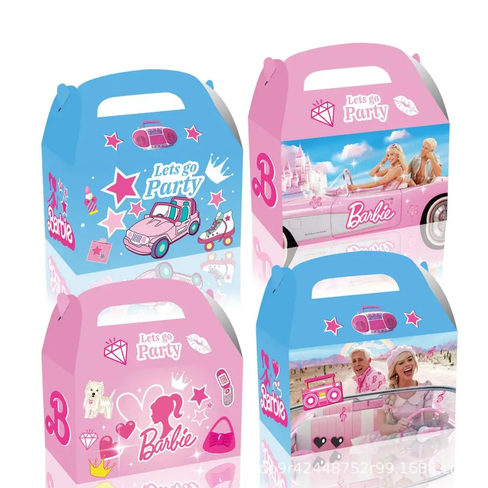 Barbie Party Decoration Supplies Vellum Gift Bag Portable Paper Box for Cake Candy Cookies Luigi Sticker Party Favors
Barbie Party Decoration Supplies Vellum Gift Bag Portable Paper Box for Cake Candy Cookies Luigi Sticker Party Favors