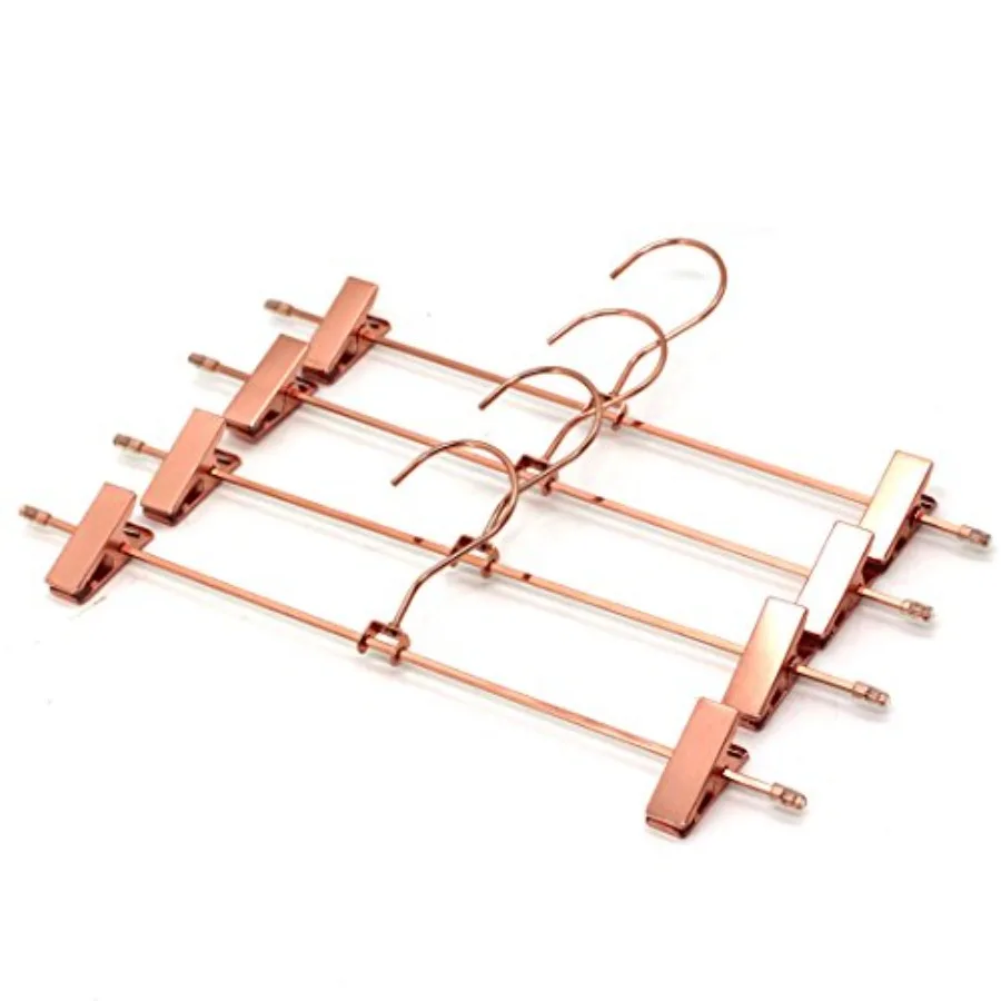 30Pack 13.7 Rose Gold Metal Heavy Duty Pants Hangers with Swivel Hook for Wardrobe Storage Durable Metal Construction Elegant R
30Pack 13.7 Rose Gold Metal Heavy Duty Pants Hangers with Swivel Hook for Wardrobe Storage Durable Metal Construction Elegant R
