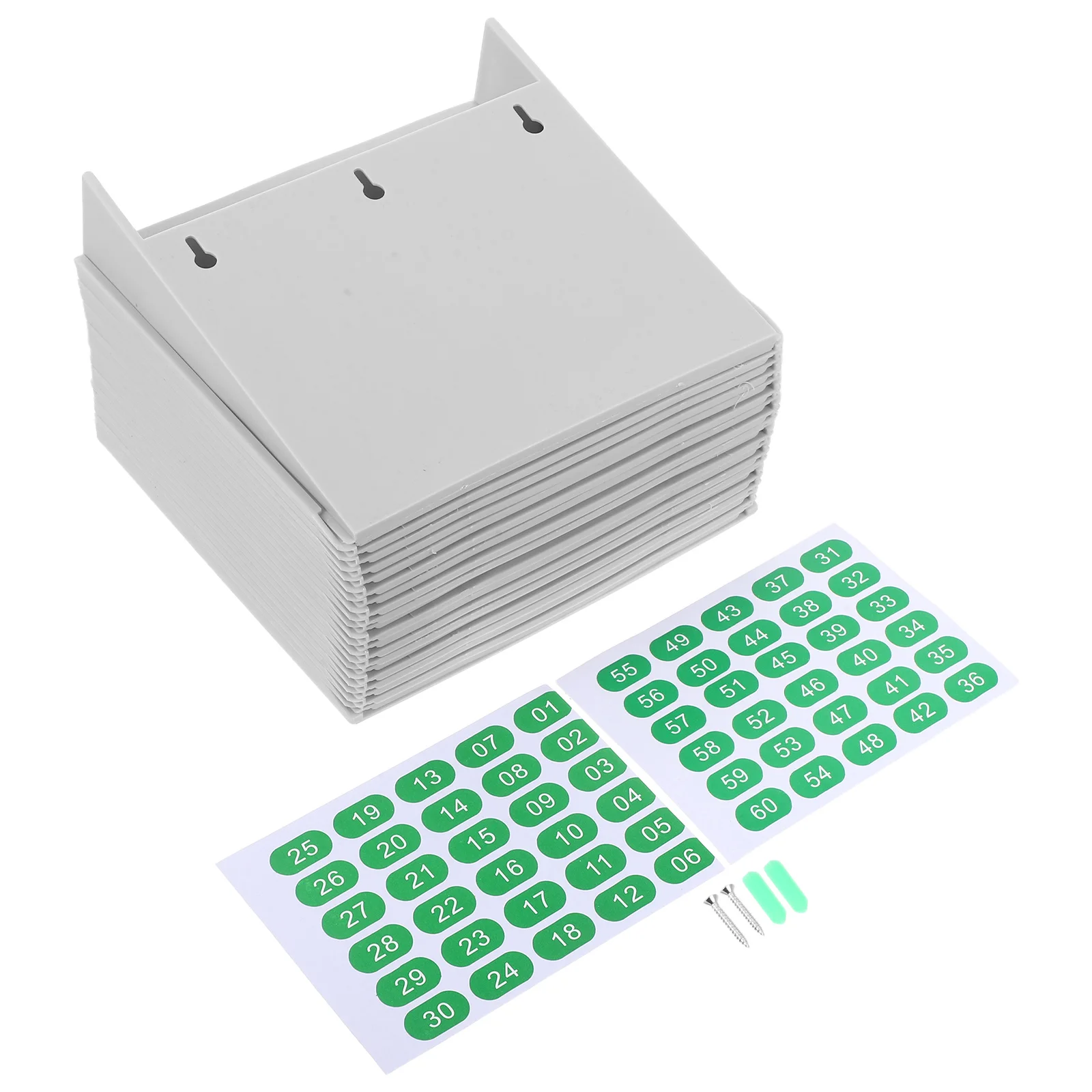 4pcs Multi Slots Timecard Rack Vertical Plastic Time Card Storage Organizer For Warehouse Materials Attendance Holder Stand
4pcs Multi Slots Timecard Rack Vertical Plastic Time Card Storage Organizer For Warehouse Materials Attendance Holder Stand