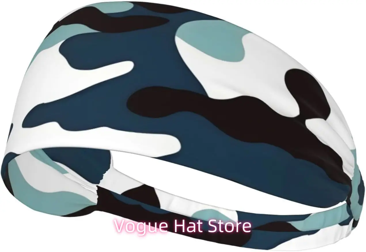 Marine Camouflage Elastic Exercise Headband, Fitness Exercise Yoga Cycling Headband, Outdoor Sports Elastic Sweat-Absorbing Head
Marine Camouflage Elastic Exercise Headband, Fitness Exercise Yoga Cycling Headband, Outdoor Sports Elastic Sweat-Absorbing Head