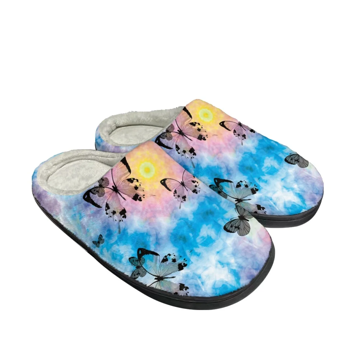 Gradient Starry Sky Butterfly Pattern Unisex Autumn Winter Home Cotton Slippers Breathable Comfortable Round Toe Flats Slipper
Gradient Starry Sky Butterfly Pattern Unisex Autumn Winter Home Cotton Slippers Breathable Comfortable Round Toe Flats Slipper