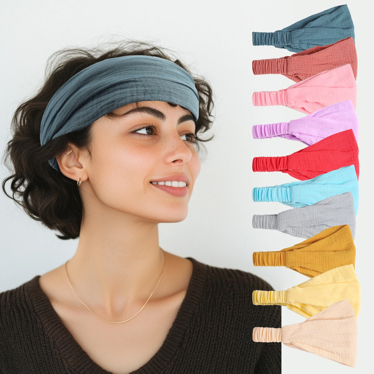 10 шт. модных эластичных повязок для волос, повязки на голову, аксессуары для волос для женщин, простые повязки на голову
10 шт. модных эластичных повязок для волос, повязки на голову, аксессуары для волос для женщин, простые повязки на голову