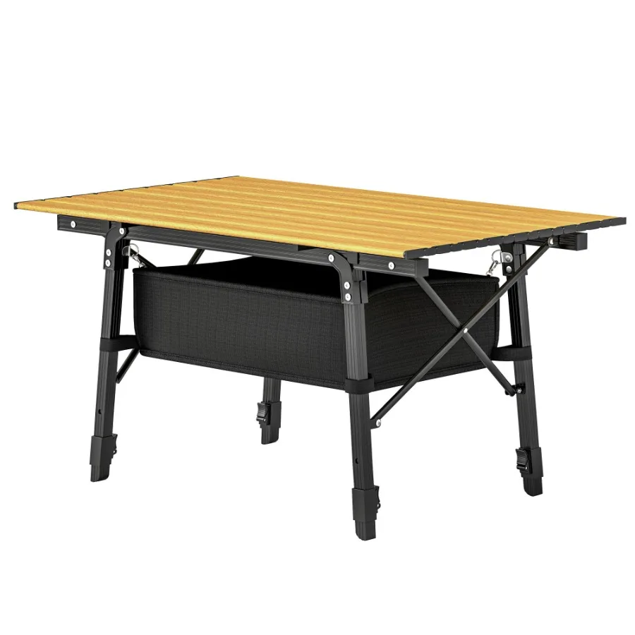 3ft Aluminum Small Folding Table for Camping and Outdoor Picnic BBQ, Brown, Lightweight and Portable with Storage Carry Bag
3ft Aluminum Small Folding Table for Camping and Outdoor Picnic BBQ, Brown, Lightweight and Portable with Storage Carry Bag