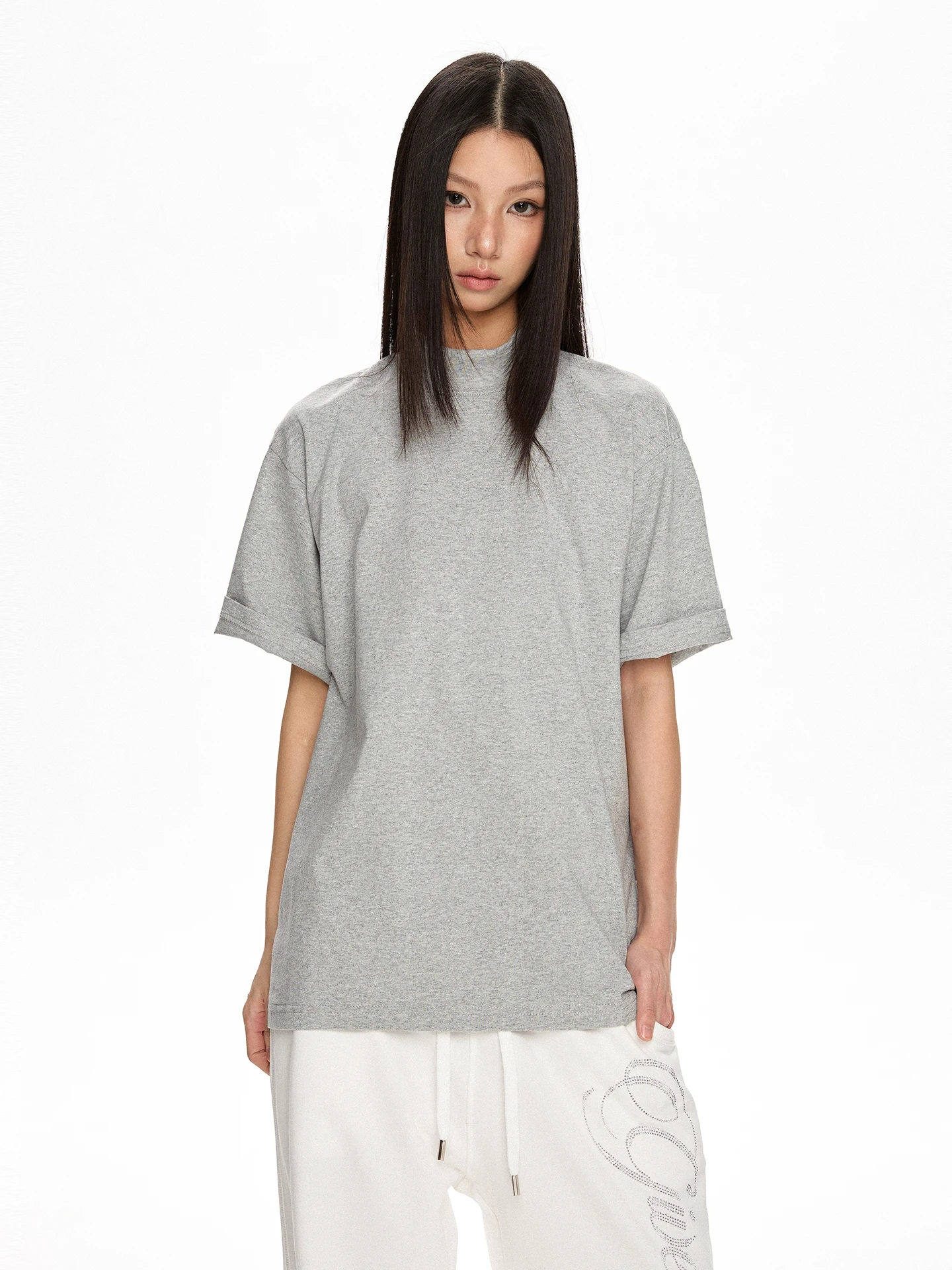 VATTY American Retro Loose Fit Pure Cotton Short Sleeve round Neck T-Shirt Women Commute Versatile Slimming Summer Top
VATTY American Retro Loose Fit Pure Cotton Short Sleeve round Neck T-Shirt Women Commute Versatile Slimming Summer Top