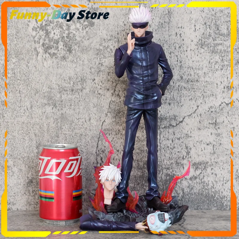 33cm Jujutsu Kaisen Gojo Satoru Figure Dual Head PVC Statue Anime Collector's Edition Boxed Collection Ornament Model Toys
33cm Jujutsu Kaisen Gojo Satoru Figure Dual Head PVC Statue Anime Collector's Edition Boxed Collection Ornament Model Toys