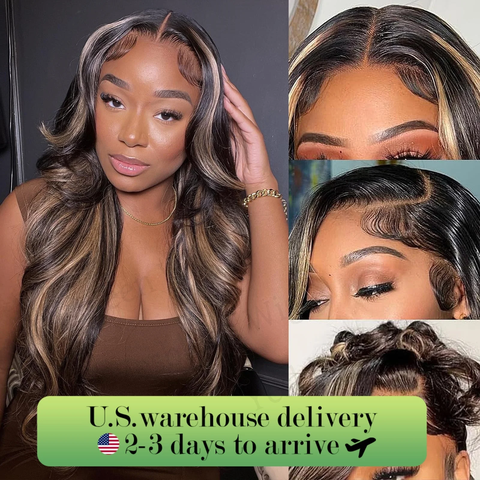 30 Inch 1B/30 13x6 Highlight Ombre Body Wave Lace Front Wigs Human Hair Honey Blonde Colored Lace Frontal Wigs
30 Inch 1B/30 13x6 Highlight Ombre Body Wave Lace Front Wigs Human Hair Honey Blonde Colored Lace Frontal Wigs