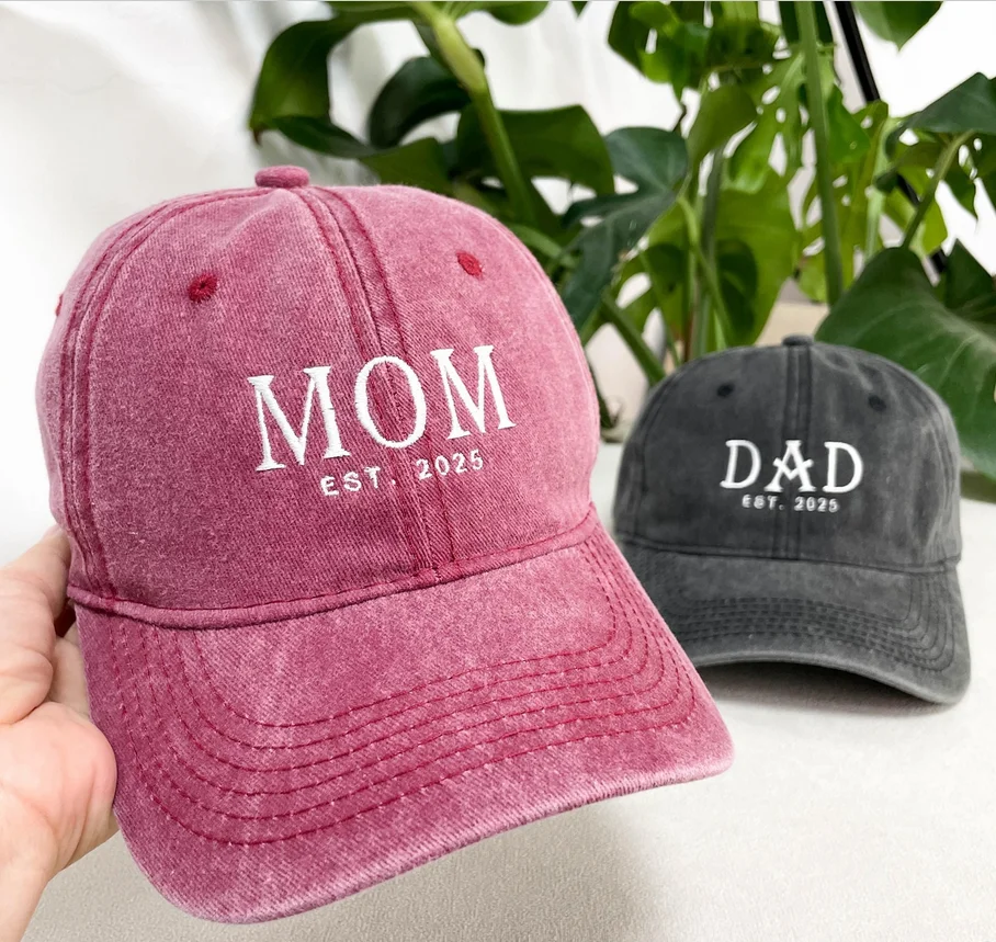 Custom Text Embroidered Hat, Personalized Cap, Vintage Baseball Hat, Gift For New Dad Mom, Gift For Bride, Fathers Day Gift
Custom Text Embroidered Hat, Personalized Cap, Vintage Baseball Hat, Gift For New Dad Mom, Gift For Bride, Fathers Day Gift
