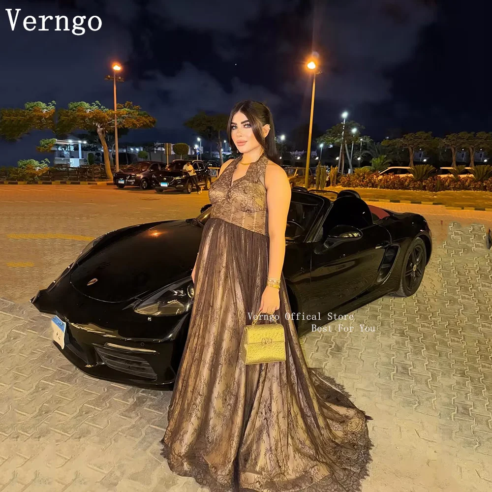 Verngo Luxury Lace Evening Dress Halter A Line Pregnant Dresses Elegant Modern Gravida Prom Party Gowns
Verngo Luxury Lace Evening Dress Halter A Line Pregnant Dresses Elegant Modern Gravida Prom Party Gowns