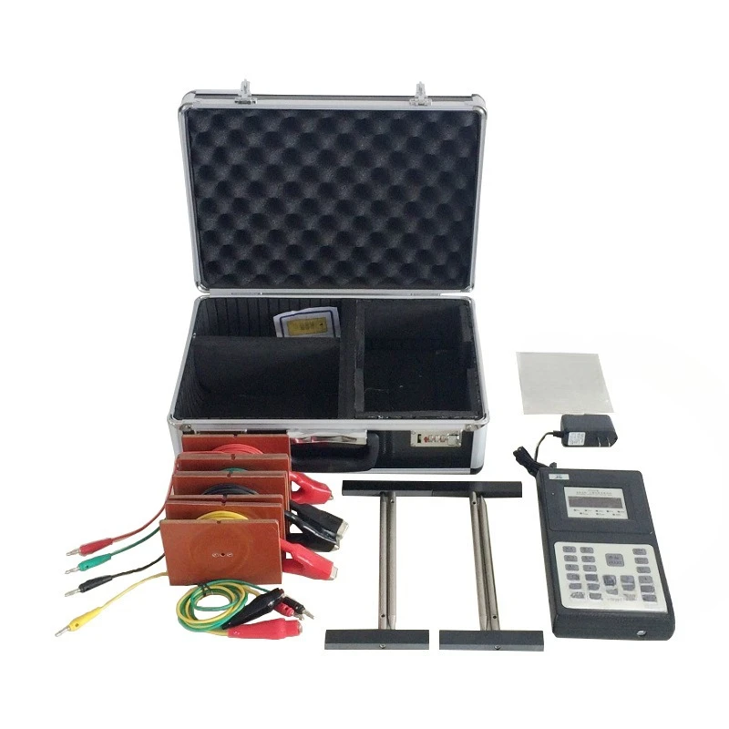 Soil resistivity tester Professional lightning protection grounding resistance instrument belt, handheld high precision
Soil resistivity tester Professional lightning protection grounding resistance instrument belt, handheld high precision