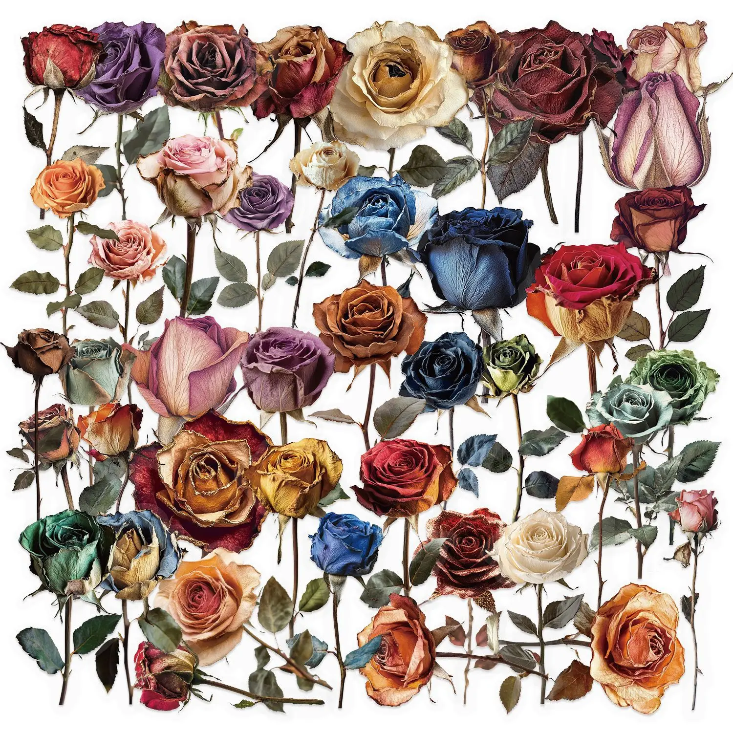 10/30/50PCS Transparent Stickers Dried Flowers Sticker Plant Decoration Fridge Luggage Laptop Phone Guitar Car Bike Decals Toy
10/30/50PCS Transparent Stickers Dried Flowers Sticker Plant Decoration Fridge Luggage Laptop Phone Guitar Car Bike Decals Toy