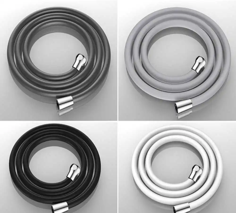 1.5/2m Soft Silicone 360° Rotation Shower Head Hose Flexible Anti Winding Explosion-proof Bathroom Faucet Hose Extension Pipe
1.5/2m Soft Silicone 360° Rotation Shower Head Hose Flexible Anti Winding Explosion-proof Bathroom Faucet Hose Extension Pipe