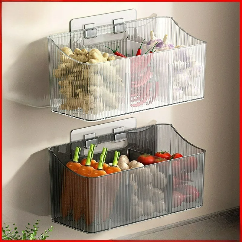 1/3 check Storage Wall Hanging Basket Ginger and Garlic Storage Rack Wall Hanging Storage Box kitchen Bathroom Living Room Box
1/3 check Storage Wall Hanging Basket Ginger and Garlic Storage Rack Wall Hanging Storage Box kitchen Bathroom Living Room Box