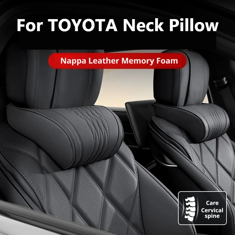 Car Waist Pillow Car Neck Pillow Nappa Leather For Toyota Corolla RAV4 Camry Hilux Prado Highlander Tacoma Vios Yaris Cross
Car Waist Pillow Car Neck Pillow Nappa Leather For Toyota Corolla RAV4 Camry Hilux Prado Highlander Tacoma Vios Yaris Cross
