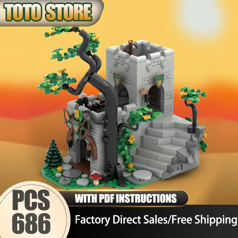 Medieval Castle Model Moc Building Blocks Forestmen Outpost Model Technology Brick DIY Assembly Construction Toy Holiday Gifts
Medieval Castle Model Moc Building Blocks Forestmen Outpost Model Technology Brick DIY Assembly Construction Toy Holiday Gifts
