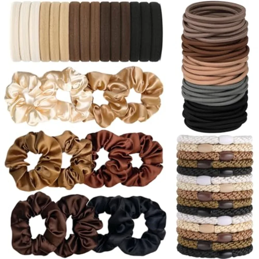 Limited-time offer Hair Ties for women 4 popular styles Hair Elastics 15pcs No Damage Hair Ties 50pcs High Elastic Ties 15pcs P
Limited-time offer Hair Ties for women 4 popular styles Hair Elastics 15pcs No Damage Hair Ties 50pcs High Elastic Ties 15pcs P