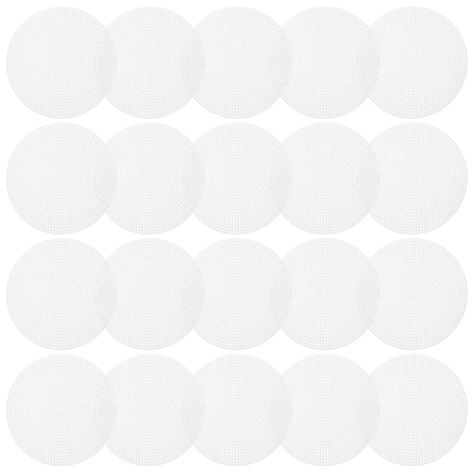 20 PCS Circular Cross Stitch Grid Mesh DIY Plastic Cuttable Multi-purpose Embroidery Wool Yarn Compatible Crafts
20 PCS Circular Cross Stitch Grid Mesh DIY Plastic Cuttable Multi-purpose Embroidery Wool Yarn Compatible Crafts