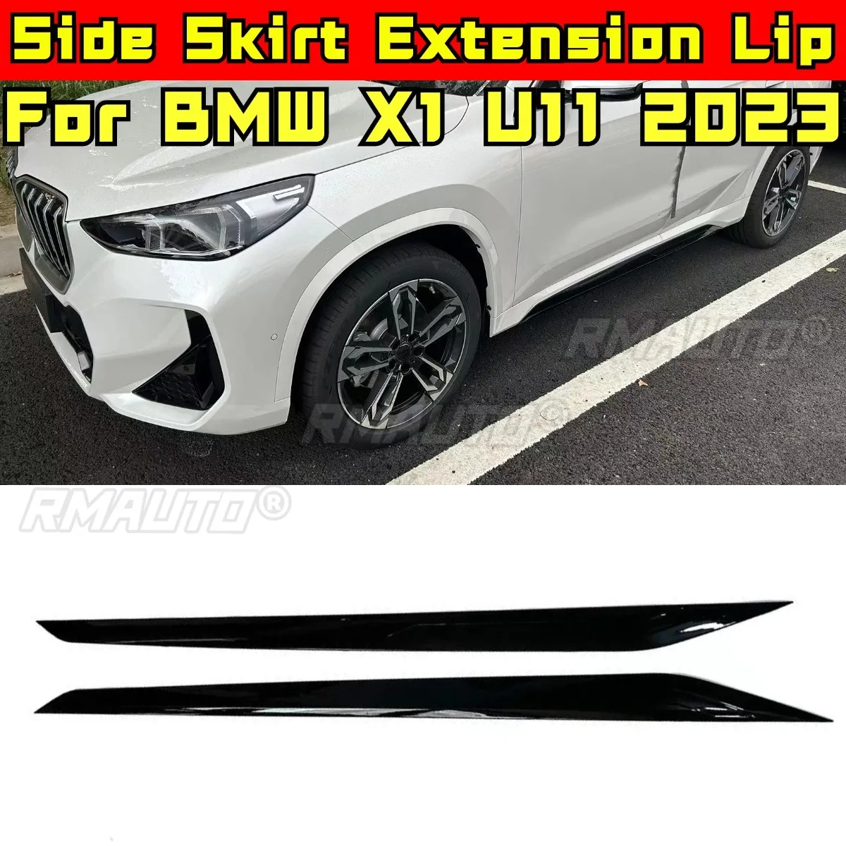 For BMW X1 U11 2023 Modification Part Side Skirt Spoiler Side Skirt Extension Side Skirt Diffuser Guard Apron Car Accessories
For BMW X1 U11 2023 Modification Part Side Skirt Spoiler Side Skirt Extension Side Skirt Diffuser Guard Apron Car Accessories