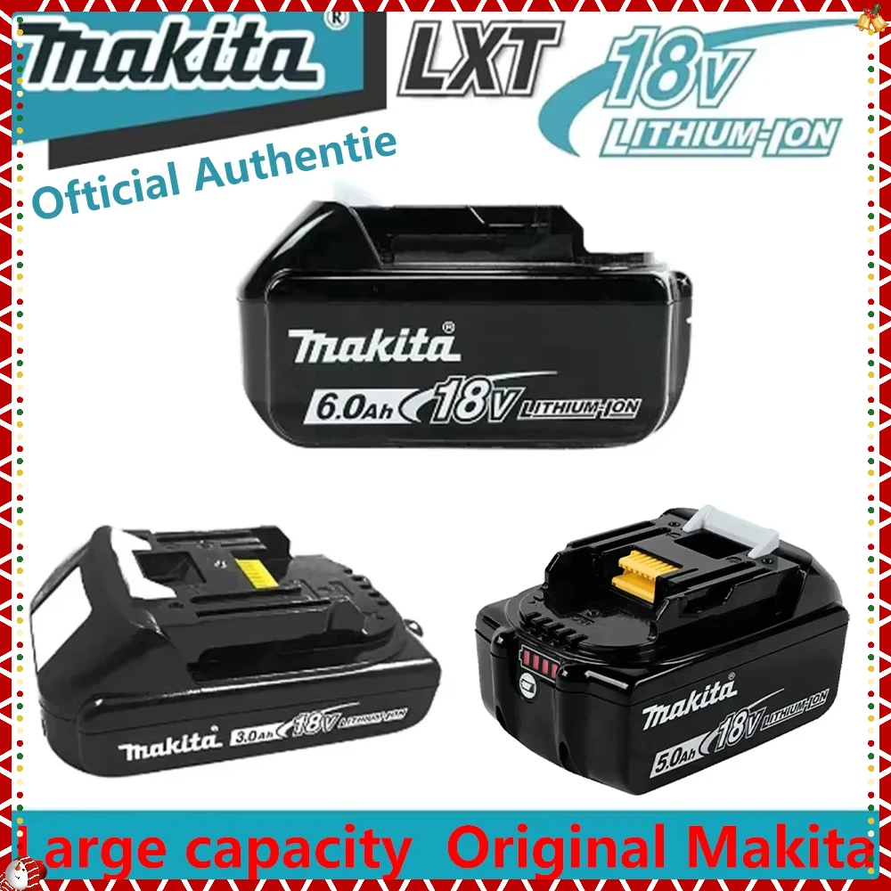 New Original Makita 18v 3/5/6Ah Rechargeable Battery For Makita Tool BL1830 BL1830B BL1840 BL1840B BL1850 BL18508 18650 Battery
New Original Makita 18v 3/5/6Ah Rechargeable Battery For Makita Tool BL1830 BL1830B BL1840 BL1840B BL1850 BL18508 18650 Battery