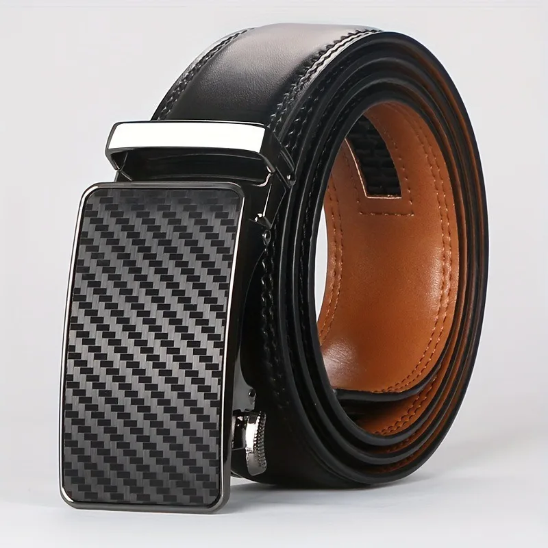 Belt Genuine Leather Automatic Buckle Men Business Waist Strap Youth Formal Wear Durable Smooth Comfortable Adjustable Daily
Belt Genuine Leather Automatic Buckle Men Business Waist Strap Youth Formal Wear Durable Smooth Comfortable Adjustable Daily